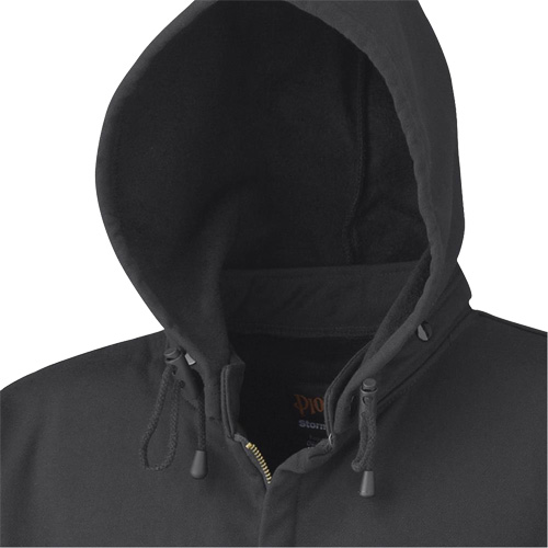 337 Capuche &agrave; fermeture &eacute;clair ignifug&eacute;e, Hommes, T-petit, Noir, 22 cal/cm² Les Distributions ICE