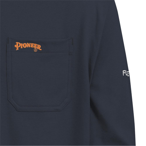 339SFA Chemise de s&eacute;curit&eacute; &agrave; manches longues ignifuge, Petit, Orange haute visibilit&eacute; Les Distributions ICE