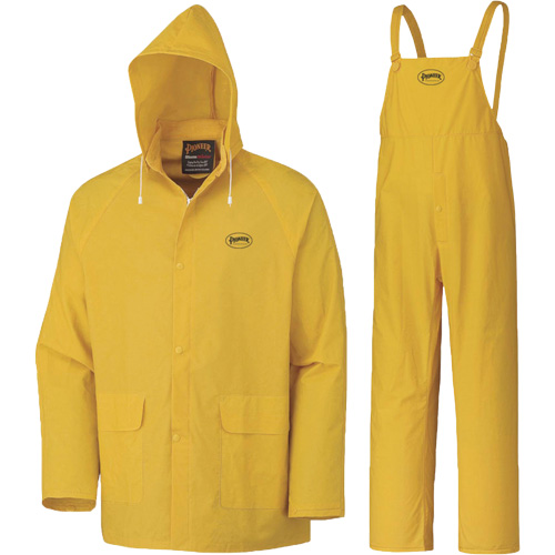 577 V&ecirc;tements imperm&eacute;ables 3 morceaux, Polyester/PVC, 6T-Grand, Jaune Les Distributions ICE