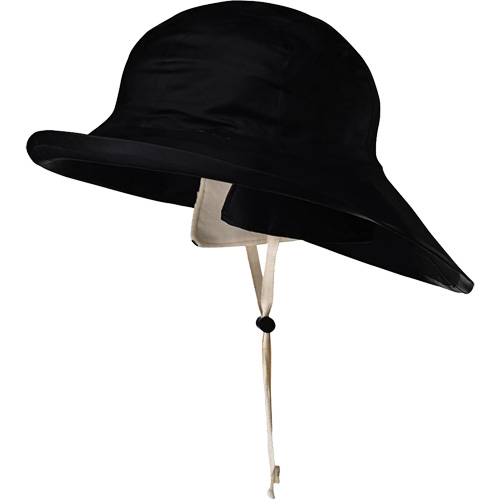 D5050 Black Dry King&reg; Offshore Traditional Sou'wester Hat, Small, Black, Rubber Les Distributions ICE