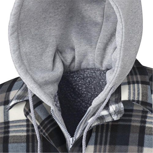 415BG Chemise &agrave; capuche matelass&eacute;e, Hommes, T-petit, Multicolore Les Distributions ICE