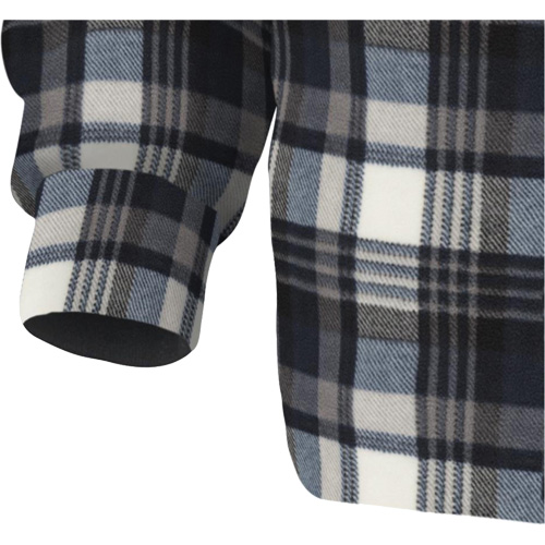 415BG Chemise &agrave; capuche matelass&eacute;e, Hommes, T-petit, Multicolore Les Distributions ICE