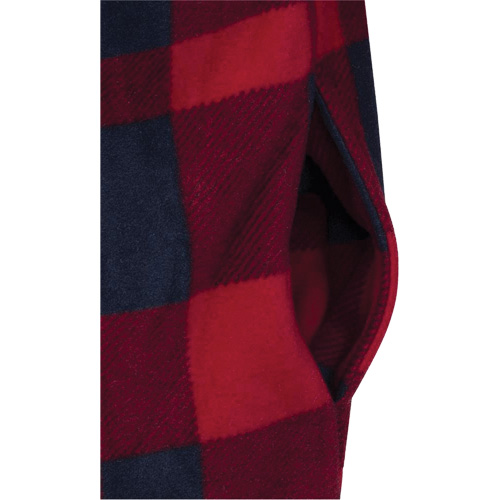 415RB Chemise &agrave; capuche matelass&eacute;e, Hommes, Petit, Multicolore Les Distributions ICE