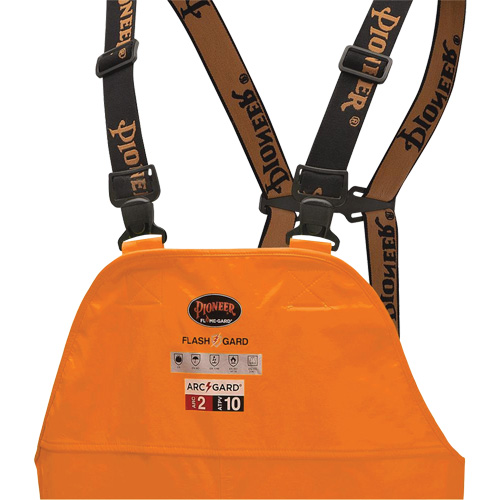 5882 Salopettes de s&eacute;curit&eacute; imperm&eacute;able ignifuge et contre les arcs, T-petit, Orange haute visibilit&eacute; Les Distributions ICE