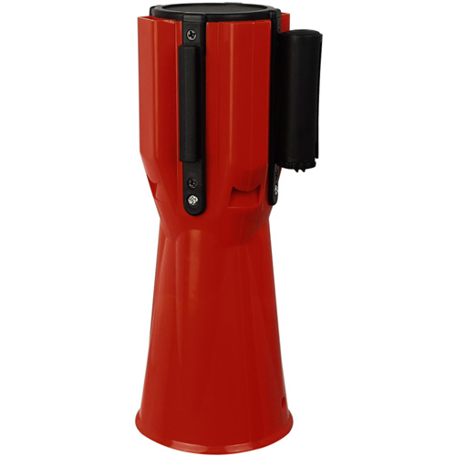 2308 Traffic Cone Topper with 10' Barricade Tape Les Distributions ICE