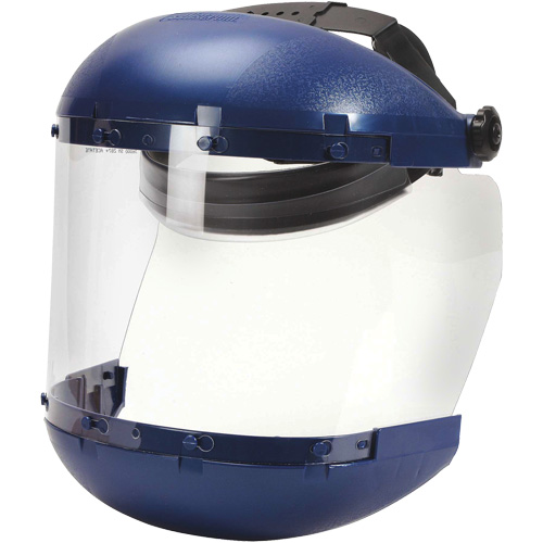 Masque protecteur avec coque double de la s&eacute;rie 380 Premium, Ac&eacute;tate, Suspension Rochet Les Distributions ICE