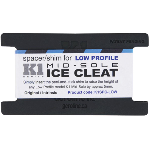 K1 Mid-Sole Low-Profile Ice Cleat Spacer Les Distributions ICE