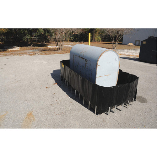 Ultra-550 Containment Sump&reg; Flexible Fuel Tank Container without Drain, 102" L x 72" W, 650 US gal. Capacity Les Distributions ICE