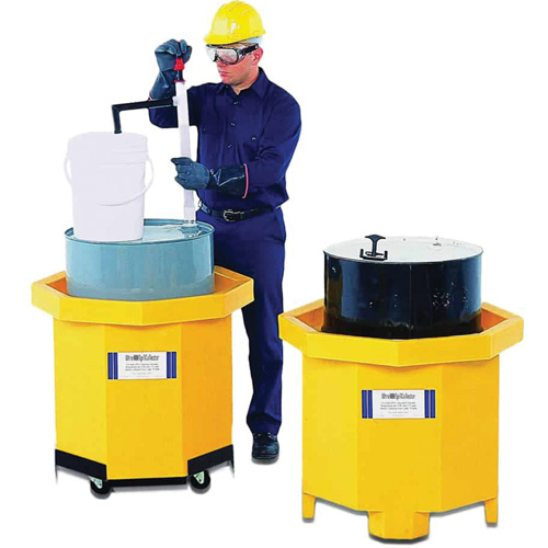 Transpalette pour Ultra-Spill Collector, 66 gal. US, Mobile Les Distributions ICE