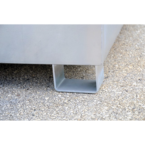 Ultra-Spill Pallet en acier, 4 barils, Capacit&eacute; de d&eacute;versement 68 gal. US, 49,1" x 47,1" x 10,9" Les Distributions ICE