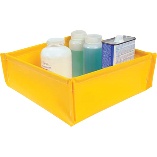 Flexible Ultra-Utility Tray&reg;, 12" L x 12" W x 4.8" H, 1.5 US Gal. Spill Capacity Les Distributions ICE