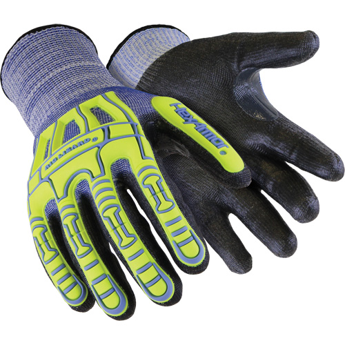 Rig Lizard&reg; Thin Lizzie 2095 Impact Gloves, 2X-Small/5, HPPE Palm, Elastic/Knit Wrist Cuff Les Distributions ICE