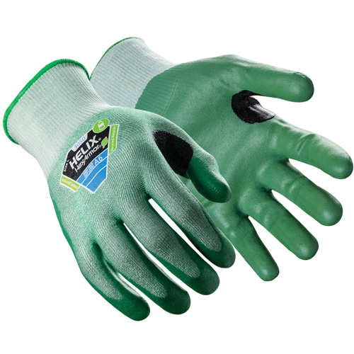 Gants r&eacute;sistants aux coupures Helix 3050, Taille 6/T-petit, Calibre 18, Rev&ecirc;tement Nitrile, Enveloppe en Polyester/Fibre de verre/PEHP, ASTM ANSI niveau A6 Les Distributions ICE
