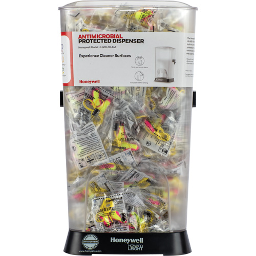 HL400 AM Corded Earplug Dispenser with LL-30 Earplugs Canister Les Distributions ICE