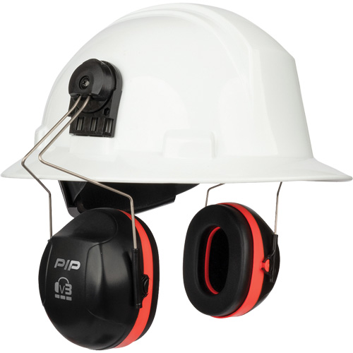 Dynamic V3 Passive Ear Muffs, Cap Mount, 27 NRR dB Les Distributions ICE