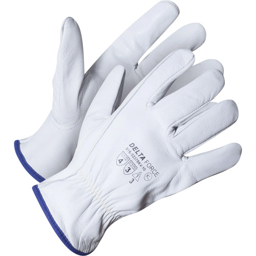 Delta Force Driver's Glove, 7/Small, Grain Goatskin Palm, Kevlar&reg; Inner Lining Les Distributions ICE