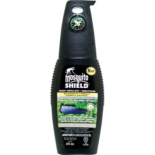 Insectifuge Mosquito Shield, DEET &agrave; 30 %, Vaporisateur, 200 ml Les Distributions ICE