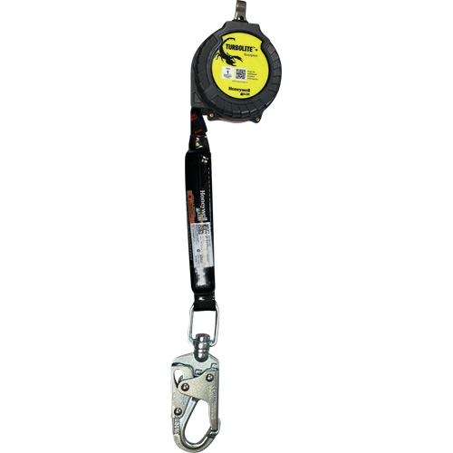 Limiteur de chute personnel Scorpion TurboLite+ Miller, 9', Sangles, Pivotant Les Distributions ICE