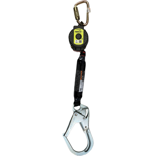 Limiteur de chute personnel TurboLite+ Miller, 6', Sangles, Stationnaire Les Distributions ICE
