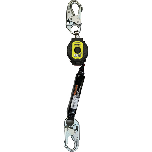 Miller TurboLite+ Personal Fall Limiter, 6', Web, Stationary Les Distributions ICE