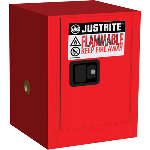Armoire de comptoir pour produits inflammables Sure-Grip EX, 4 gal., 1 Porte(s), 17" La x 22" h x 17" p Les Distributions ICE