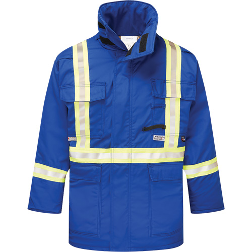 Avenger 9 oz. Flame Resistant Insulated Parka, 2X-Large (Tall), Royal Blue Les Distributions ICE