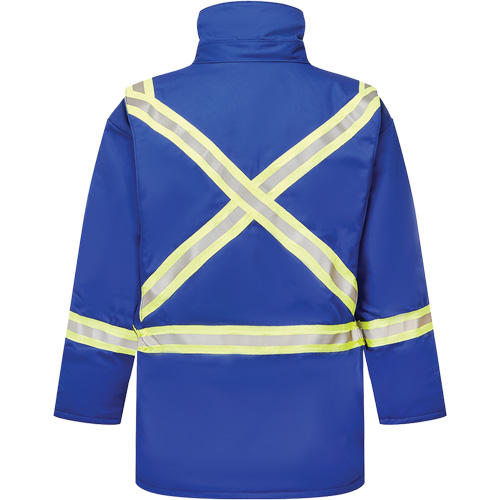 Avenger 9 oz. Flame Resistant Insulated Parka, 2X-Large (Tall), Royal Blue Les Distributions ICE