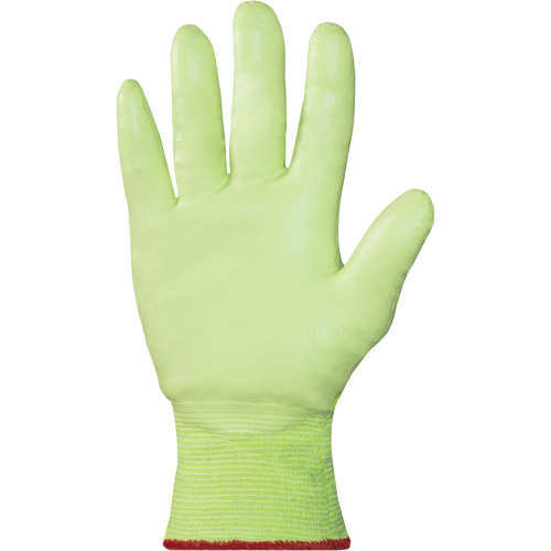 S21TXUGFN High-Visibility Cut-Resistant Gloves, Size 5/2X-Small, 21 Gauge, Nitrile Coated, TenActiv Shell, ASTM ANSI Level A9 Les Distributions ICE