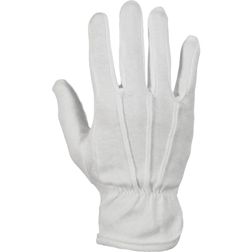 Gants d'inspection classiques Parade, Coton/Nylon, Poignet Non ourl&eacute;, 7/Petit Les Distributions ICE