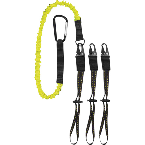 Longe d'outil GearLink avec embouts interchangeables, Tendeur, Mousqueton/boucle Les Distributions ICE