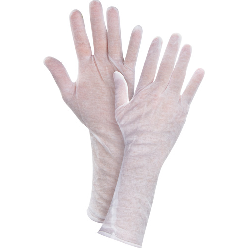 Gants d'inspection l&eacute;gers, Poly/coton, Poignet &agrave; ourlet, Hommes Les Distributions ICE