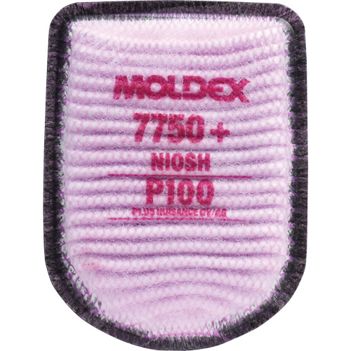 Filtre pour respirateur semi-rectangulaire avec IonicAir Filtration Technology, Filtre contre les particules avec suppresion de vapeurs nuisibles, Vapeurs organiques/Gaz acides/P100+ Les Distributions ICE