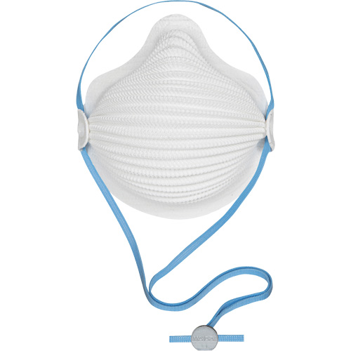 Respirateur jetable de la s&eacute;rie AirWave 4600 avec SmartStrap, N95, Certifi&eacute; NIOSH, Moyen/grand Les Distributions ICE