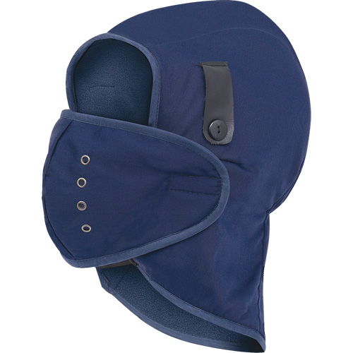 566N Hardhat Liner, Fleece Lining, One Size, Navy Blue Les Distributions ICE