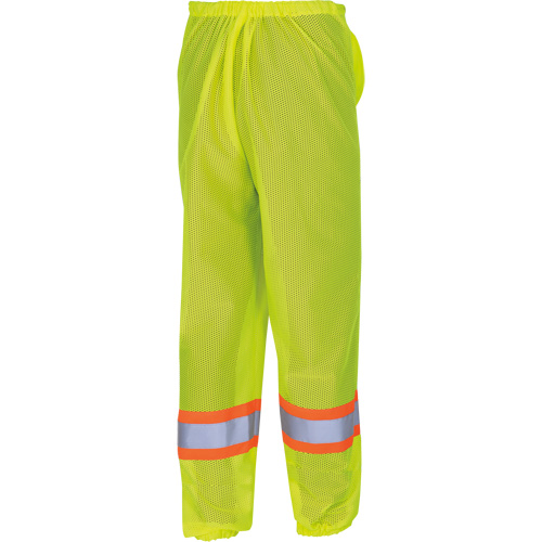 5670 Pantalon de s&eacute;curit&eacute; routi&egrave;re, Polyester, 2T-petit/T-petit, Jaune lime haute visibilit&eacute; Les Distributions ICE