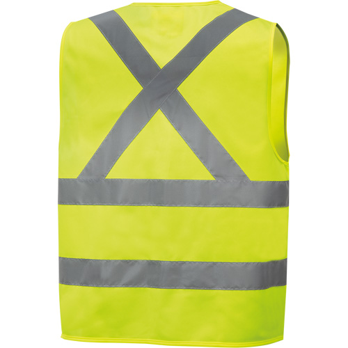 6886 High-Visibility Tricot Safety Vest, High Visibility Lime-Yellow, Small, Polyester Les Distributions ICE