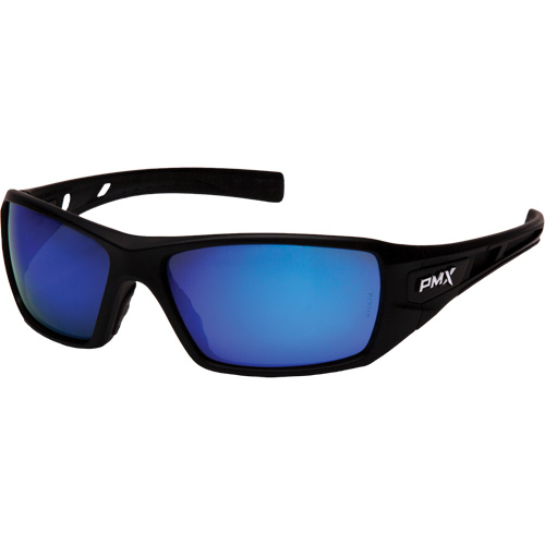 Lunettes de s&eacute;curit&eacute; Velar, Lentille Miroir bleu, ANSI Z87+/R&eacute;pond ou surpasse la norme CSA Z94.3 Les Distributions ICE