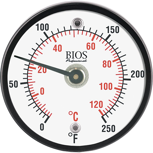 Magnetic Surface Thermometer, Non-Contact, Analogue, 0-250°F (-20-120°C) Les Distributions ICE