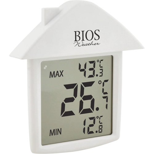 Suction Cup Thermometer, Non-Contact, Digital, -13-122°F (-25-50°C) Les Distributions ICE
