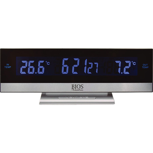 Indoor/Outdoor Thermometer with Alarm, Non-Contact, Digital, -22-140°F (-30-60°C) Les Distributions ICE