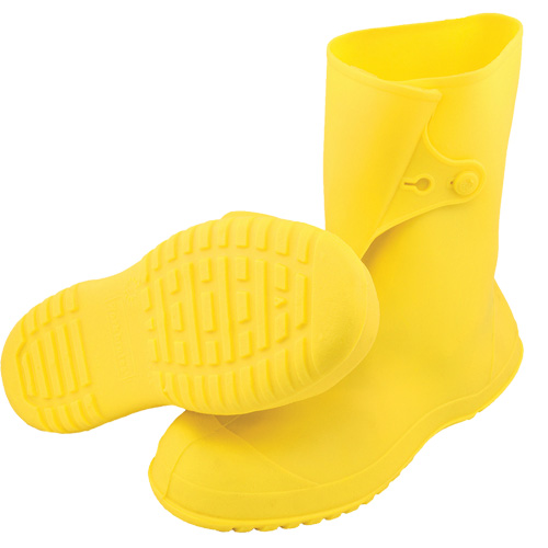 Bottes de travail 10" Workbrutes, PVC, Fermeture Bouton-pression, Convient &agrave; Femmes 8,5 - 10 or Hommes 6,5 - 8 Les Distributions ICE