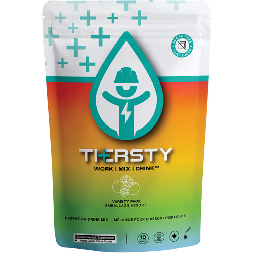 Hydration Drink Mix, Single Serve, Mixed Flavours Les Distributions ICE