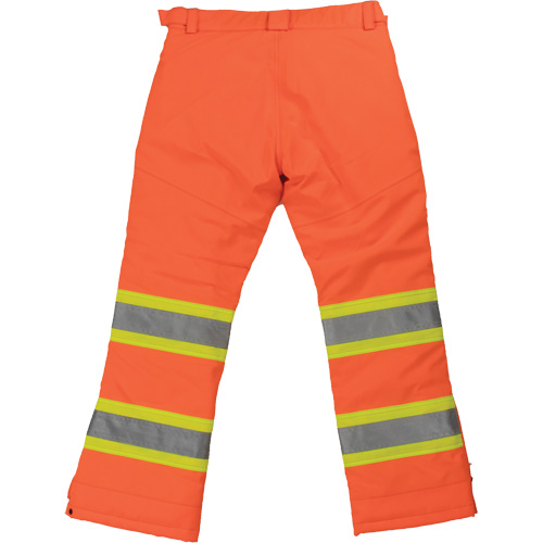 Pantalon de s&eacute;curit&eacute; isolant et extensible pour femmes, Polyester, Grand, Orange haute visibilit&eacute; Les Distributions ICE
