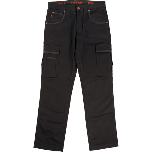 Pantalon de travail WP100, Coton/Spandex, Noir, Taille 0, Entrejambe 30 Les Distributions ICE