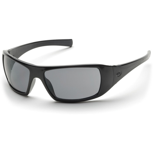 Lunettes de s&eacute;curit&eacute; &agrave; monture compl&egrave;te Goliath, Lentille Gris, Polaris&eacute;, ANSI Z87+/R&eacute;pond ou surpasse la norme CSA Z94.3 Les Distributions ICE