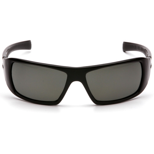 Lunettes de s&eacute;curit&eacute; &agrave; monture compl&egrave;te Goliath, Lentille Gris, Polaris&eacute;, ANSI Z87+/R&eacute;pond ou surpasse la norme CSA Z94.3 Les Distributions ICE