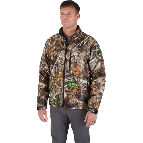 M12 Heated Quietshell Jacket with Battery, Men's, Small, Multi-Colour Les Distributions ICE