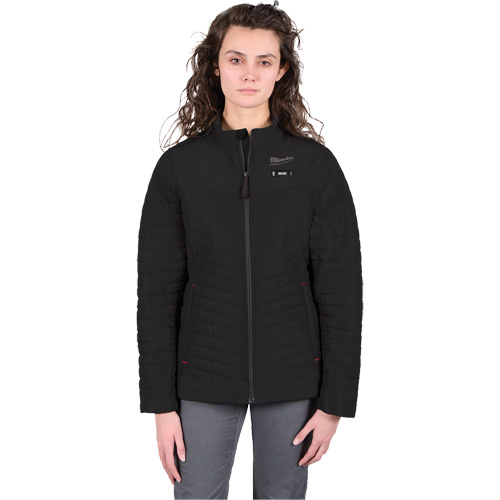 M12 Heated Axis Jacket with Battery, Women's, Large, Black Les Distributions ICE