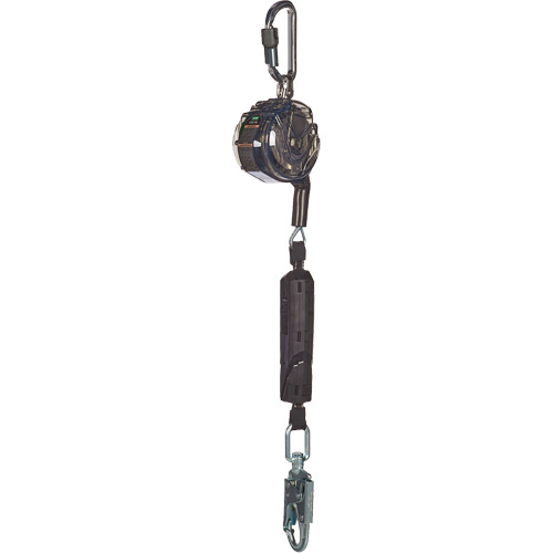 C&acirc;ble de limiteur de chute personnel 36CS V-TEC, 10', Acier galvanis&eacute;, Pivotant Les Distributions ICE