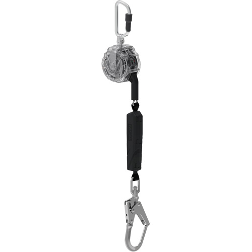 C&acirc;ble de limiteur de chute personnel 36CLS V-TEC, 10', Acier galvanis&eacute;, Pivotant Les Distributions ICE